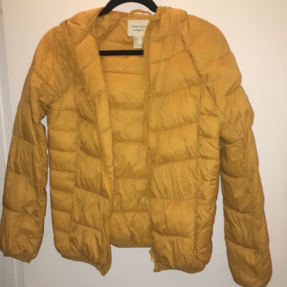 Yellow Forever 21 jacket